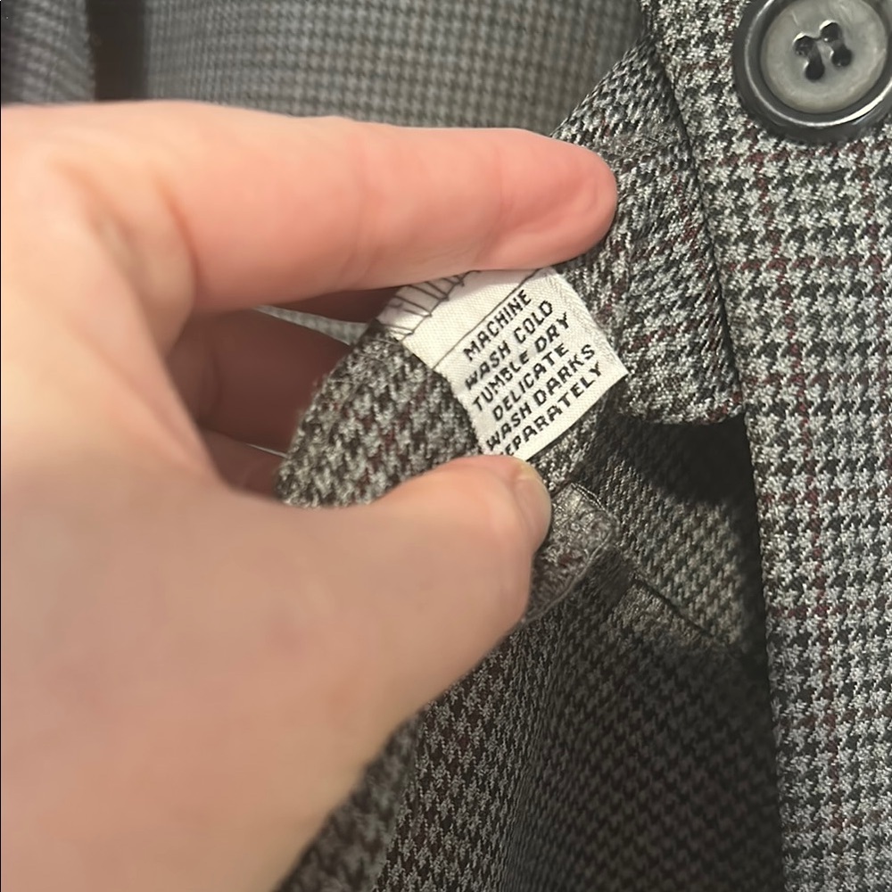 Alfred Dunner women’s houndstooth Blazer - Black and White - Picture 4 of 7